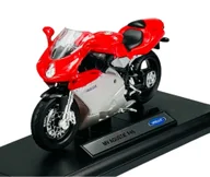 Samochody i pojazdy dla dzieci - WELLY MV AGUSTA F4S 1:18 12153 - miniaturka - grafika 1