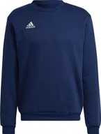 Bluzy męskie - Adidas Bluza męska adidas Entrada 22 Sweat Top granatowa H57480 M - miniaturka - grafika 1