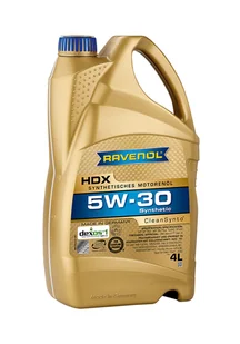RAVENOL HDX 5W30 CLEANSYNTO 4L - Oleje silnikowe - miniaturka - grafika 1