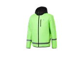 Kurtki i kamizelki sportowe męskie - CRIVIT Kurtka dwustronna męska z odblaskami - miniaturka - grafika 1