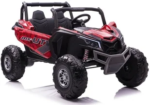 LEAN CARS Auto na Akumulator Buggy UTV-MX Czerwony Spider Lakier MP4 7776 - Pojazdy elektryczne dla dzieci - miniaturka - grafika 1