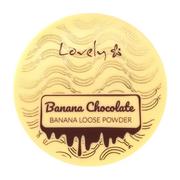 Pudry do twarzy - LOVELY Banana Chocolate Loose Powder Bananowo - Czekoladowy puder sypki do twarzy 8g - miniaturka - grafika 1