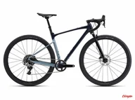 Rowery - Giant Revolt X 1 28 cali Męski Granatowo-błękitny 2023 - miniaturka - grafika 1