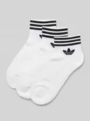Skarpetki damskie - Skarpety z nadrukiem z logo w zestawie 3 szt. - miniaturka - grafika 1