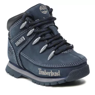 Półbuty damskie - Timberland Trzewiki Euro Sprint TB0A126X4841 Medium Blue Nubuck - grafika 1