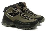 Buty trekkingowe męskie - Męskie buty trekkingowe Big Star OO174343 khaki 43 - miniaturka - grafika 1