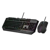 Zestawy myszka + klawiatura - Cooler Master Peripherals DEVASTATOR 3 RGBQWERTZ Niemiecki Czarny SGB-3000-KKMF4-DE - miniaturka - grafika 1