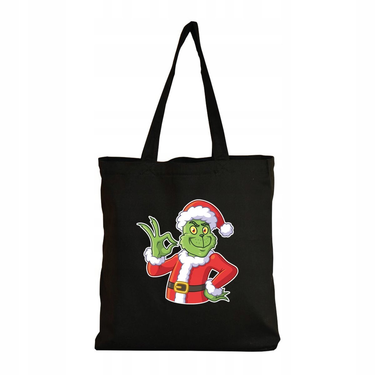 Eko Torba na ramię Na Zakupy Shopper Torebka Grinch Święta Prezent 2
