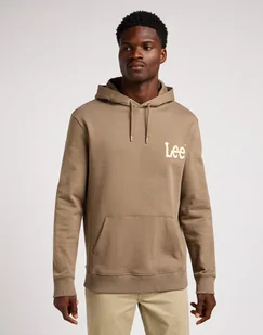 Męska bluza nierozpinana Lee WOBBLY HOODIE M - Bluzy męskie - miniaturka - grafika 1