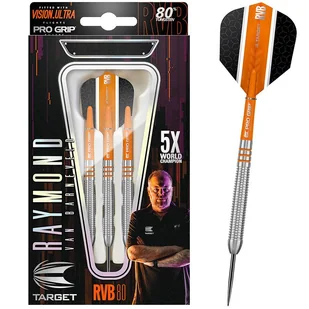 Target, Rzutki, RVB 80%, pomarańczowy, 21g - Dart - miniaturka - grafika 1