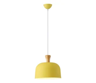 Żyrandol na lince 1xE27/15W/230V żółty - Lampy sufitowe - miniaturka - grafika 1