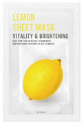 Maseczki do twarzy - EUNYUL Lemon Sheet Mask maska w płachcie z cytryną Vitality&Brightening - miniaturka - grafika 1