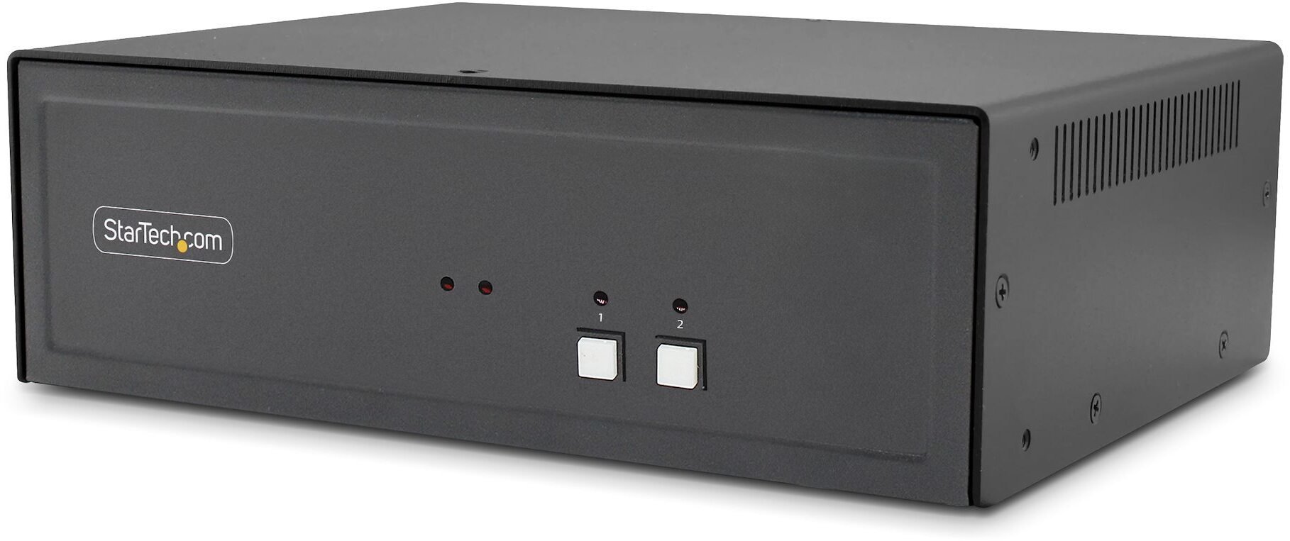 Przełącznik StarTech .COM 2-Port Dual-Monitor Secure KVM Switch HDMI-DP 4K 60Hz NIAP 4.0 Certyfikowany Desktop KVM przełącznik 2 PCs 2 monitory CK4-HP202C