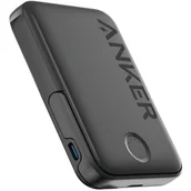 Powerbanki - Anker 322 MagGo 5000mAh 7.5W z podstawką Czarny - miniaturka - grafika 1