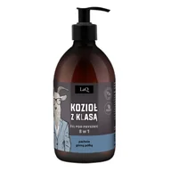 Żele pod prysznic dla mężczyzn - LaQ Żel pod prysznic 8w1 Kozioł z Klasą 500ml - miniaturka - grafika 1