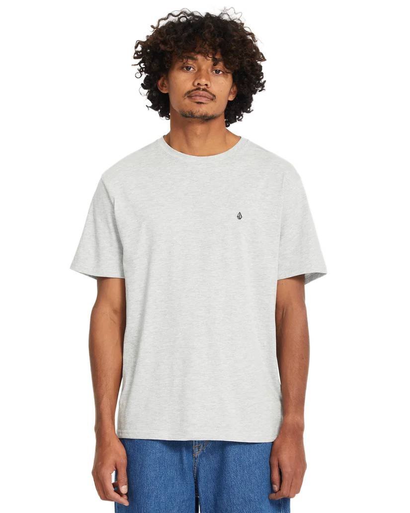 Koszulka Volcom STONE BLANKS BSC SST - Heather Grey - S