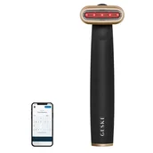 Masażery - Masażer do twarzy GESKE 7w1 Czarno - złoty - miniaturka - grafika 1