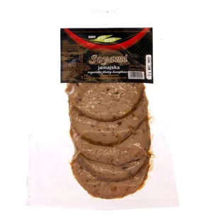 Wegańskie Plastry Kanapkowe Soyami Jamajska Bio 130g - BiotoEko - Szybkie dania obiadowe - miniaturka - grafika 1