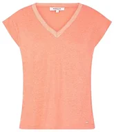 Koszulki i topy damskie - Morgan Damska koszulka z krótkim rękawem z dekoltem w serek Lady Orange TM, Papaya, M - miniaturka - grafika 1
