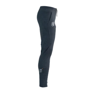 COMPRESSPORT Spodnie biegowe SEAMLESS PANTS mood indigo melange - Spodnie sportowe damskie - miniaturka - grafika 6