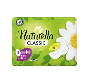 PROCTER & GAMBLE Podpaski higieniczne Naturella Classic Maxi (8 sztuk) - Podpaski - miniaturka - grafika 1