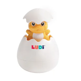 LUDI Magiczne JAJKO DINOZAURA Zabawka do kąpieli - Zabawki do kąpieli - miniaturka - grafika 1