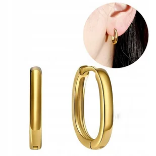 KOLCZYKI ZŁOTE DAMSKIE ANGIELSKIE SREBRO PRÓBA 925 DLA KOBIETY - Kolczyki - miniaturka - grafika 1