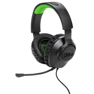 JBL Quantum 100X czarno-zielone - Słuchawki - miniaturka - grafika 1
