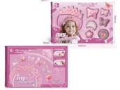 Zabawki kreatywne - Zestaw do robienia opaski do włosów 24el - miniaturka - grafika 1