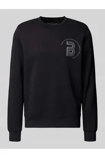 Bluza z detalem z logo model FLORIAN - Blend - Bluzy męskie - miniaturka - grafika 1