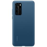 Etui i futerały do telefonów - Huawei Etui Huawei Silicone Case Huawei P40, niebieskie 6901443365944 - miniaturka - grafika 1