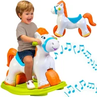 Chodziki - FEBER Interaktywny Bujany Jednorożec 2w1 – Jeździk Biegowy - miniaturka - grafika 1