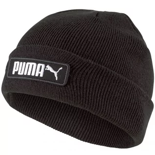 Czapki damskie - Czapka Puma Classic Cuff Beanie Jr 23462 (kolor Czarny, rozmiar Junior) - grafika 1