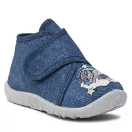 Buty dla chłopców - Kapcie Superfit 1-009253-8060 M Blue - miniaturka - grafika 1