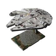 Samoloty i helikoptery - Model Plastikowy Star Wars Millennium Falcon 1/144 - miniaturka - grafika 1