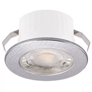 Ideus Sufitowa LAMPA wpust FIN LED C 03871 łazienkowa OPRAWA okrągła LED 3W 4000K minimalistyczna IP44 srebrna 03871 - Oprawy, klosze i abażury - miniaturka - grafika 1