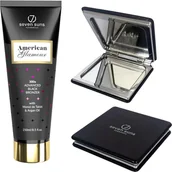 Balsamy i kremy do opalania - 7suns American Glamour Mocny Bronzer 250ml + Podwójne Lusterko Gratis - miniaturka - grafika 1