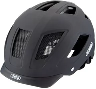 Kaski rowerowe - Abus Hyban 2.0 Kask, velvet black XL 58-63cm 2020 Kaski miejskie i trekkingowe 86901 - miniaturka - grafika 1