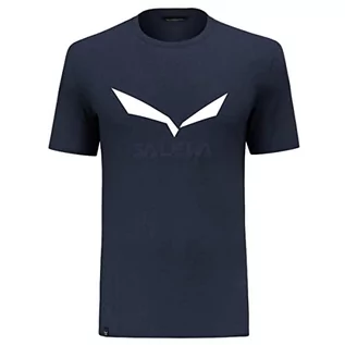 Koszulki męskie - Salewa Solidlogo Dri-Release® T-shirt męski, granatowy, 2XL, granatowy blezer, XXL - grafika 1