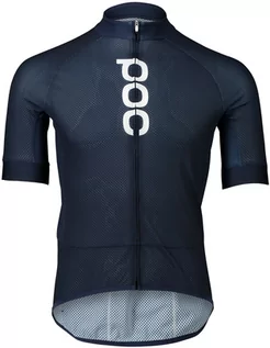Koszulki rowerowe - POC Essential Road Logo SS Jersey Men, niebieski XL 2022 Koszulki kolarskie - grafika 1
