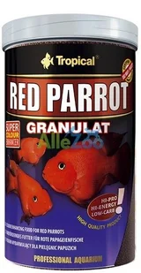 Tropical RED PARROT GRANULAT 1000ml/400g - Pokarm dla ryb - miniaturka - grafika 1