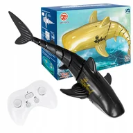 Zabawki zdalnie sterowane - Zdalnie Sterowany Rekin Pływający Rc Duży Ryba Do Wanny Whale Shark + Pilot - miniaturka - grafika 1