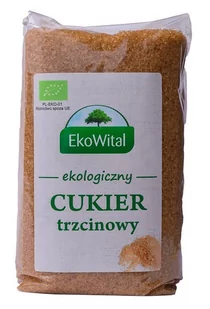 Cukier trzcinowy BIO 1 kg EkoWital - Cukier i słodziki - miniaturka - grafika 1