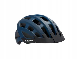 Kask rowerowy Lazer Petit DLX S/m, Ciemnoniebieski - Kaski rowerowe - miniaturka - grafika 1