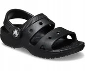 Buty dla dziewczynek - Crocs Dziecięce Lekkie Buty Sandały Sandałki Classic 207537 Sandal 27-28 - miniaturka - grafika 1