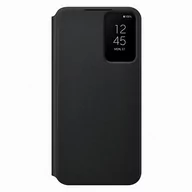 Etui i futerały do telefonów - Samsung Etui Smart Clear View Cover do S22 Black - miniaturka - grafika 1