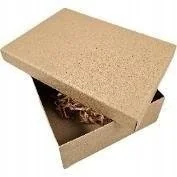 PUDEŁKO PREZENTOWE KRAFT BEŻOWE 23X16X6,5CM - Przybory szkolne - miniaturka - grafika 1
