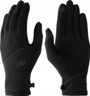 Rękawiczki - Rękawiczki 4F do ekranów dotykowych U081 czarny XL - miniaturka - grafika 1