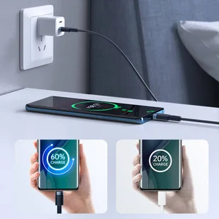 Joyroom wytrzymały kabel USB Typ C - USB Typ C 3A 1,8m niebieski (S-1830N9) - Kable USB - miniaturka - grafika 13