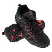 Buty trekkingowe damskie - ELBRUSBLACK/FLAME SCARLET - miniaturka - grafika 1
